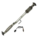 2013 Nissan Altima Catalytic Converter EPA Approved and o2 Sensor 1