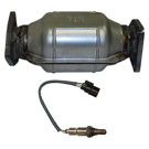 BuyAutoParts 45-601125W Catalytic Converter EPA Approved and o2 Sensor 1