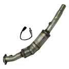 BuyAutoParts 45-601135W Catalytic Converter EPA Approved and o2 Sensor 1