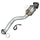 BuyAutoParts 45-601205W Catalytic Converter EPA Approved and o2 Sensor 1