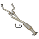 2009 Lexus IS350 Catalytic Converter EPA Approved and o2 Sensor 1
