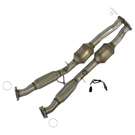 2009 Volvo XC90 Catalytic Converter EPA Approved and o2 Sensor 1