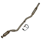 BuyAutoParts 45-601255W Catalytic Converter EPA Approved and o2 Sensor 1