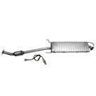 BuyAutoParts 45-601325W Catalytic Converter EPA Approved and o2 Sensor 1
