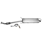 2007 Toyota RAV4 Catalytic Converter EPA Approved and o2 Sensor 1