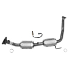 BuyAutoParts 45-601345W Catalytic Converter EPA Approved and o2 Sensor 1
