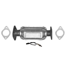 BuyAutoParts 45-601355W Catalytic Converter EPA Approved and o2 Sensor 1