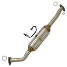 BuyAutoParts 45-601435W Catalytic Converter EPA Approved and o2 Sensor 1