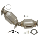BuyAutoParts 45-601475W Catalytic Converter EPA Approved and o2 Sensor 1