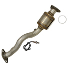 BuyAutoParts 45-601485W Catalytic Converter EPA Approved and o2 Sensor 1