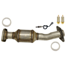BuyAutoParts 45-601505W Catalytic Converter EPA Approved and o2 Sensor 1