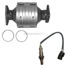 2007 Acura MDX Catalytic Converter EPA Approved and o2 Sensor 1