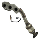 BuyAutoParts 45-602005V Catalytic Converter EPA Approved and o2 Sensor 1