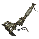2004 Mazda 3 Catalytic Converter EPA Approved and o2 Sensor 1