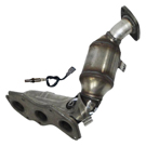 2008 Toyota RAV4 Catalytic Converter EPA Approved and o2 Sensor 1