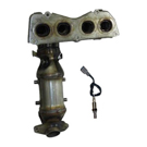 2012 Toyota RAV4 Catalytic Converter EPA Approved and o2 Sensor 1