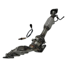 2009 Mazda 3 Catalytic Converter EPA Approved and o2 Sensor 1