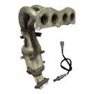 2004 Toyota Highlander Catalytic Converter EPA Approved and o2 Sensor 1