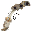 2012 Toyota 4Runner Catalytic Converter EPA Approved and o2 Sensor 1