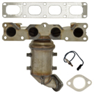 2013 Kia Optima Catalytic Converter EPA Approved and o2 Sensor 1