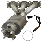 2007 Volvo XC90 Catalytic Converter EPA Approved and o2 Sensor 1