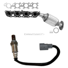 2012 Lexus LS460 Catalytic Converter EPA Approved and o2 Sensor 1
