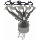 2002 Kia Rio Catalytic Converter CARB Approved 2
