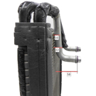 BuyAutoParts 60-50813AN A/C Evaporator 5