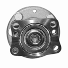 2012 Mazda 2 Wheel Hub Assembly 2
