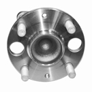 2012 Mazda 2 Wheel Hub Assembly 4