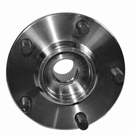 2004 Mazda 3 Wheel Hub Assembly 5