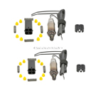 2000 Dodge Durango Oxygen Sensor Kit 1