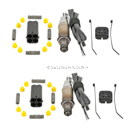 2004 Rolls Royce Phantom Oxygen Sensor Kit 1