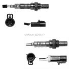 2007 Ford E Series Van Oxygen Sensor Kit 1