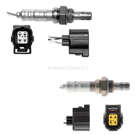 2011 Jeep Wrangler Oxygen Sensor Kit 1