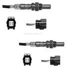 1999 Mazda 626 Oxygen Sensor Kit 1