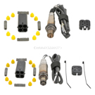 2003 Mercedes Benz S600 Oxygen Sensor Kit 1