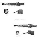 2000 Honda Odyssey Oxygen Sensor Kit 1