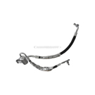1991 Chevrolet Cavalier A/C Hose Manifold and Tube Assembly 1