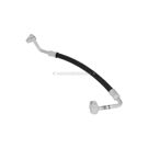 BuyAutoParts Kia A/C Hose High Side - Discharge 62-80950AN