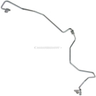 BuyAutoParts Honda A/C Refrigerant Liquid Hose AO-K0259AN