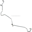 BuyAutoParts Honda A/C Refrigerant Liquid Hose AO-K0260AN