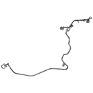 2004 Chevrolet Venture A/C Refrigerant Liquid Hose 1