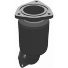2000 Daewoo Lanos Catalytic Converter EPA Approved 2