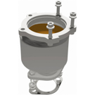 2004 Kia Amanti Catalytic Converter EPA Approved 2