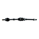 2012 Toyota Matrix Drive Axle Front 1