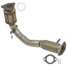 2012 Gmc Terrain Catalytic Converter EPA Approved 1