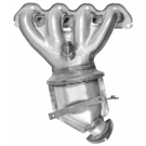 2008 Saturn Astra Catalytic Converter w/ Exhaust Manifold 3