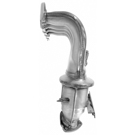 2008 Saturn Astra Catalytic Converter w/ Exhaust Manifold 1