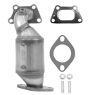 2012 Gmc Terrain Catalytic Converter w/ Exhaust Manifold 3